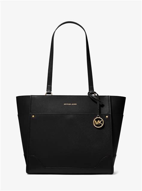 michael kors extra large tote black|Michael Kors harrison large tote.